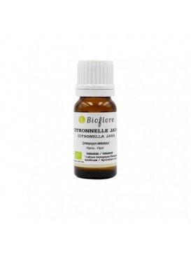 Bioflore - Huile Essentielle de Citronnelle Java Bio - 10 ml