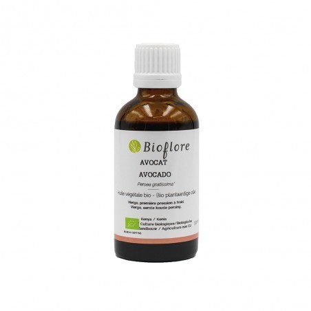 Bioflore - Huile Végétale Avocat Bio - 50 ml