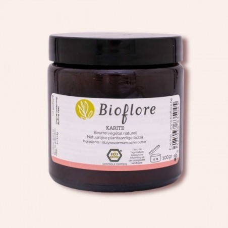 Bioflore - Beurre de Karité Bio - 100 grammes