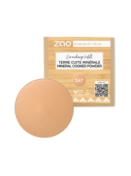 Zao - Terre Cuite - 347 - Beige Abricot - Recharge