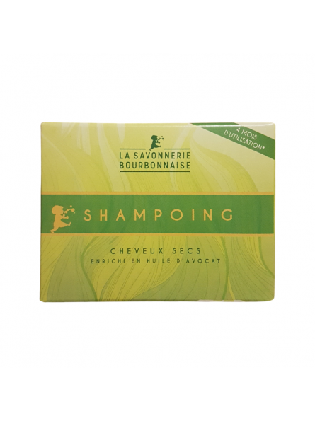 La Savonnerie Bourbonnaise - Shampoing Cheveux Secs à l'Avocat - 100 grammes
