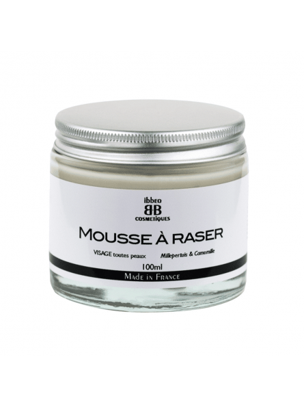 Ibbeo - Mousse à Raser Millepertuis et Camomille - 100 ml