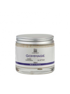 Ibbeo - Gommage Corps Lin & Prune - 100 ml