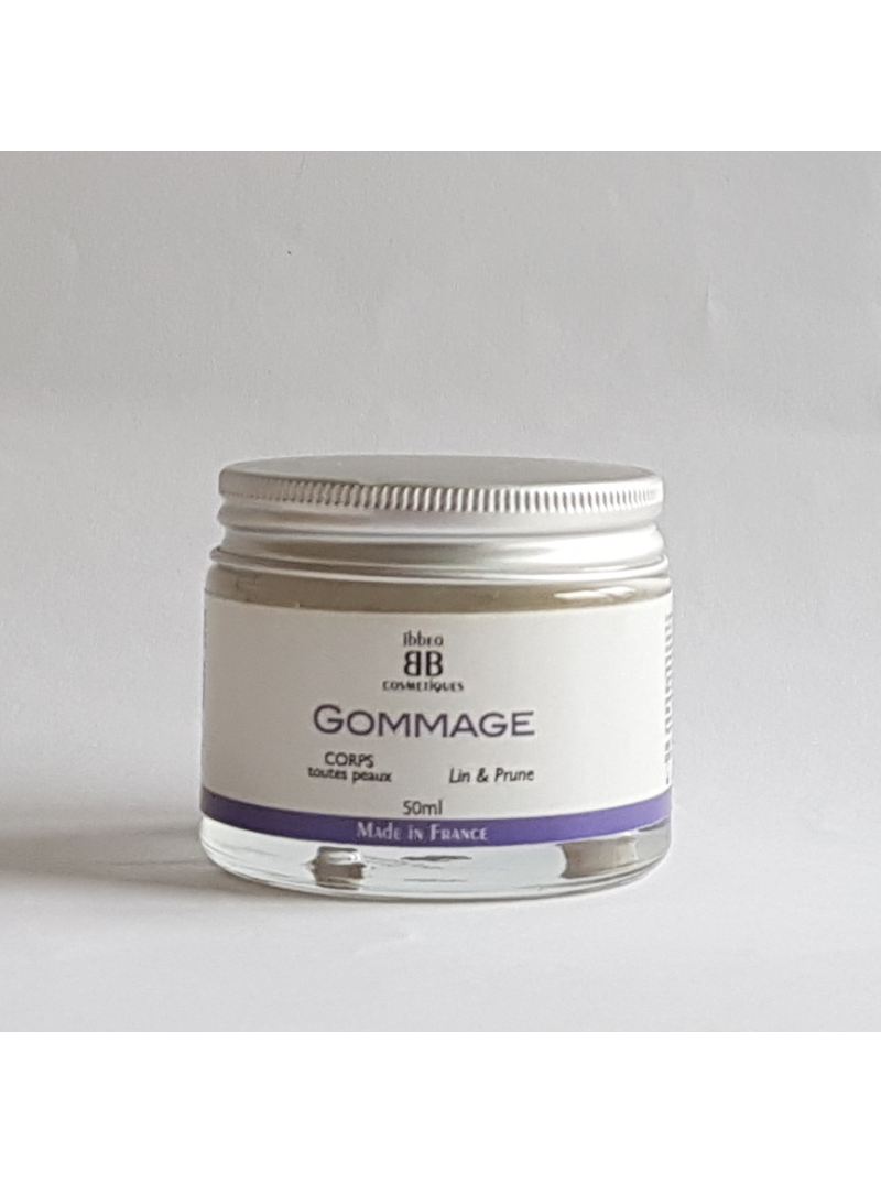 Ibbeo - Gommage Corps Lin & Prune - 50 ml