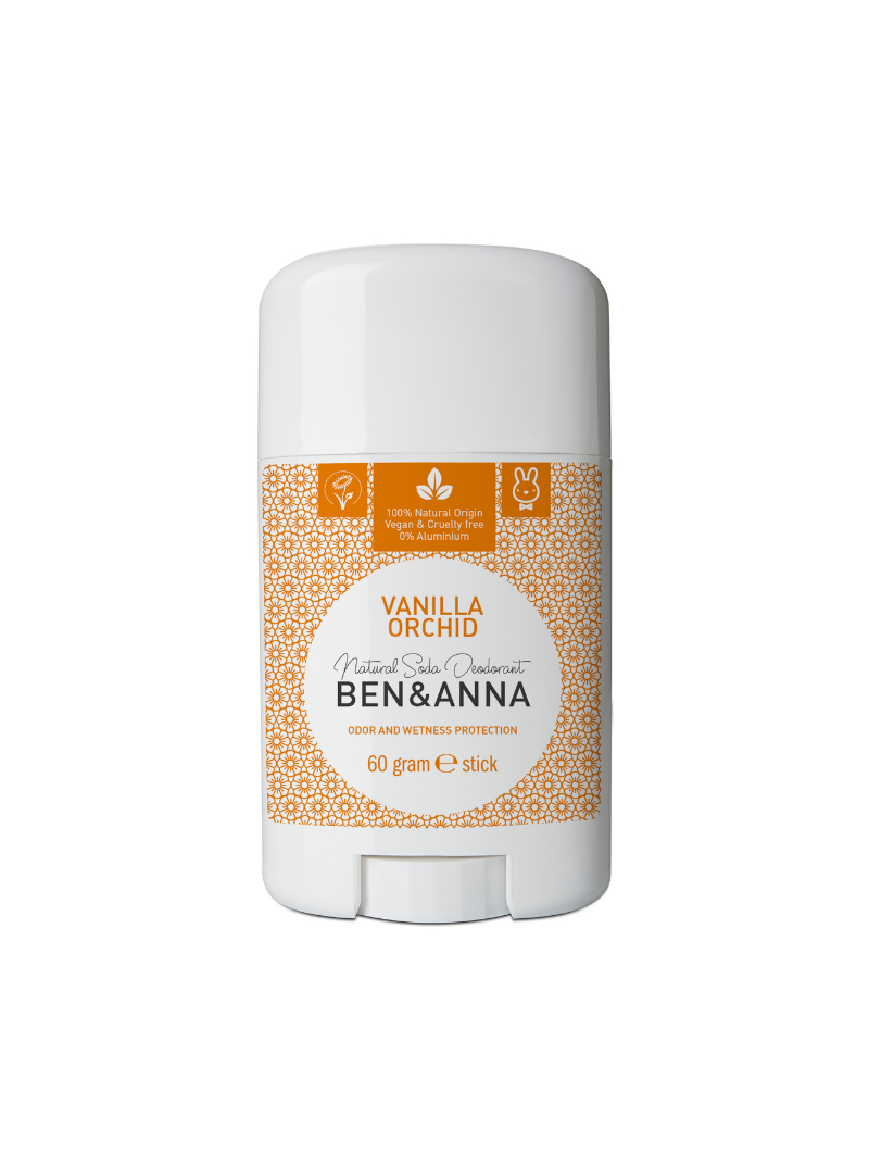 Ben & Anna - Déodorant Vanilla Orchid - Stick PET - 60 grammes