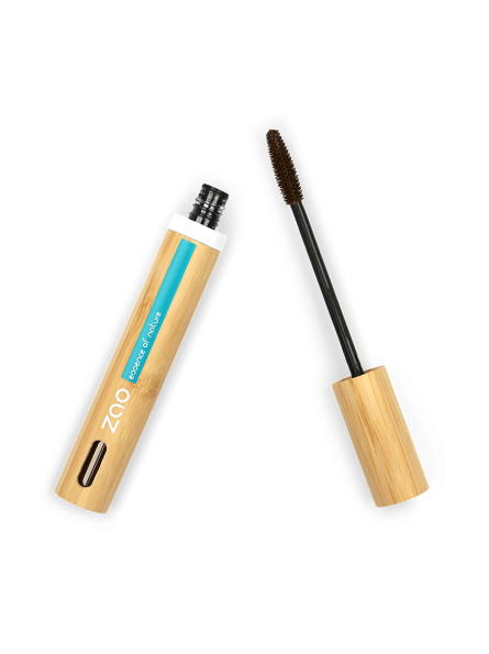 Zao - Mascara Définition - 096 - Brun - Version Bambou (1)