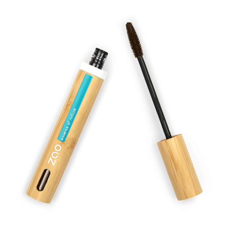 Zao - Mascara Définition - 096 - Brun - Version Bambou (1)