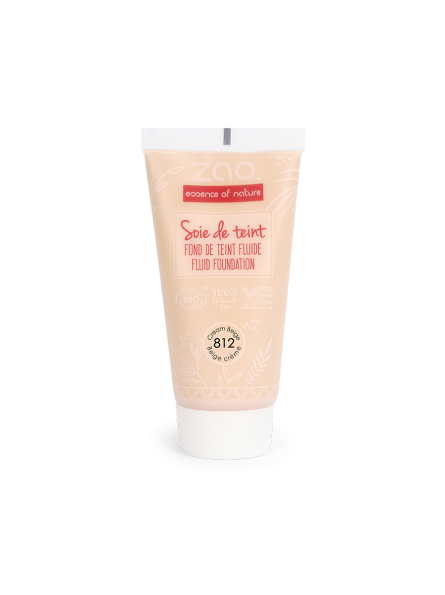 Zao - Soie de Teint - 812 - Beige Crème - Version Recharge