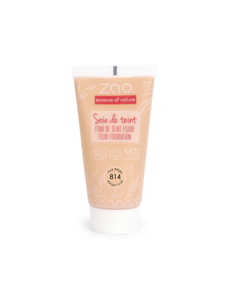 Zao - Soie de Teint - 814 - Beige Rosé - Version Recharge