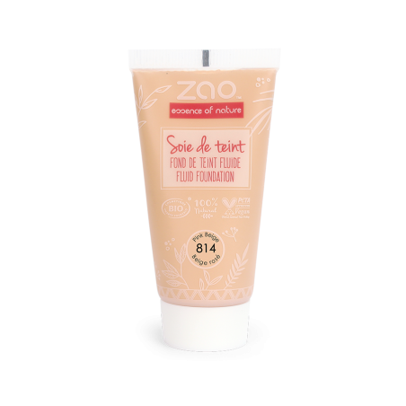 Zao - Soie de Teint - 814 - Beige Rosé - Version Recharge