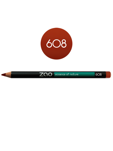 Zao - Crayon - 608 - Brun Orangé
