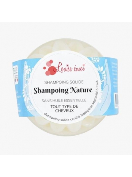 Louise Émoi - Shampoing Nature Sans Huile Essentielle Bio - 100 grammes (1)