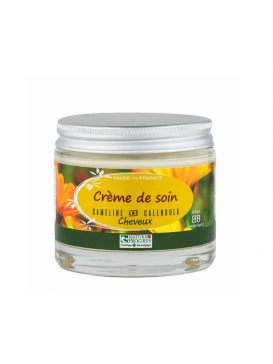 Ibbeo - Crème de Soin Cheveux Cameline et Calendula - 100 ml