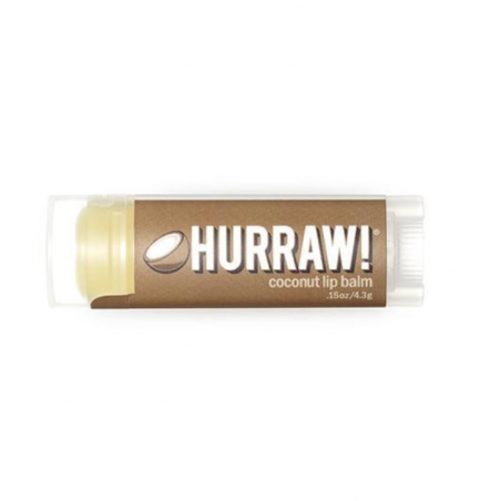 Hurraw! - Baume à Lèvres Coco Bio (1)