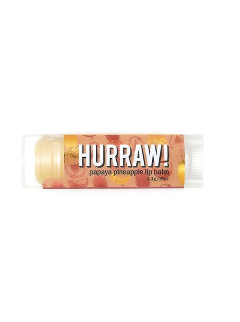 Hurraw! - Baume à Lèvres Papaye et Ananas (1)