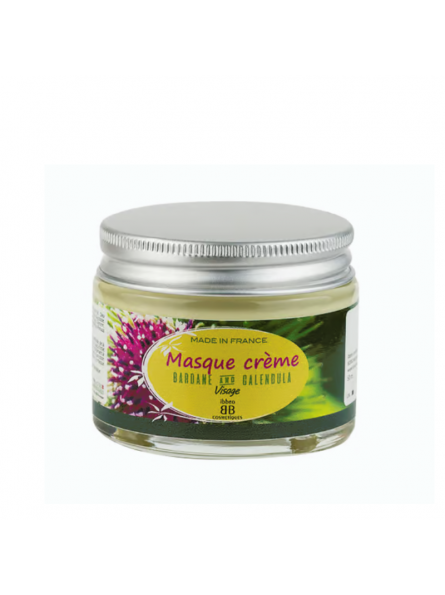 Ibbeo - Masque Crème Bardane et Calendula - 50 ml