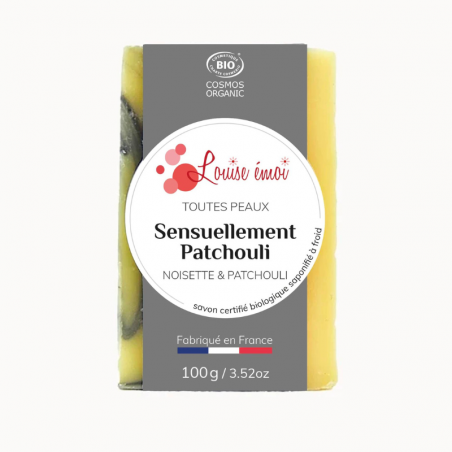 Louise Émoi - Savon Sensuellement Patchouli Bio - 100 grammes