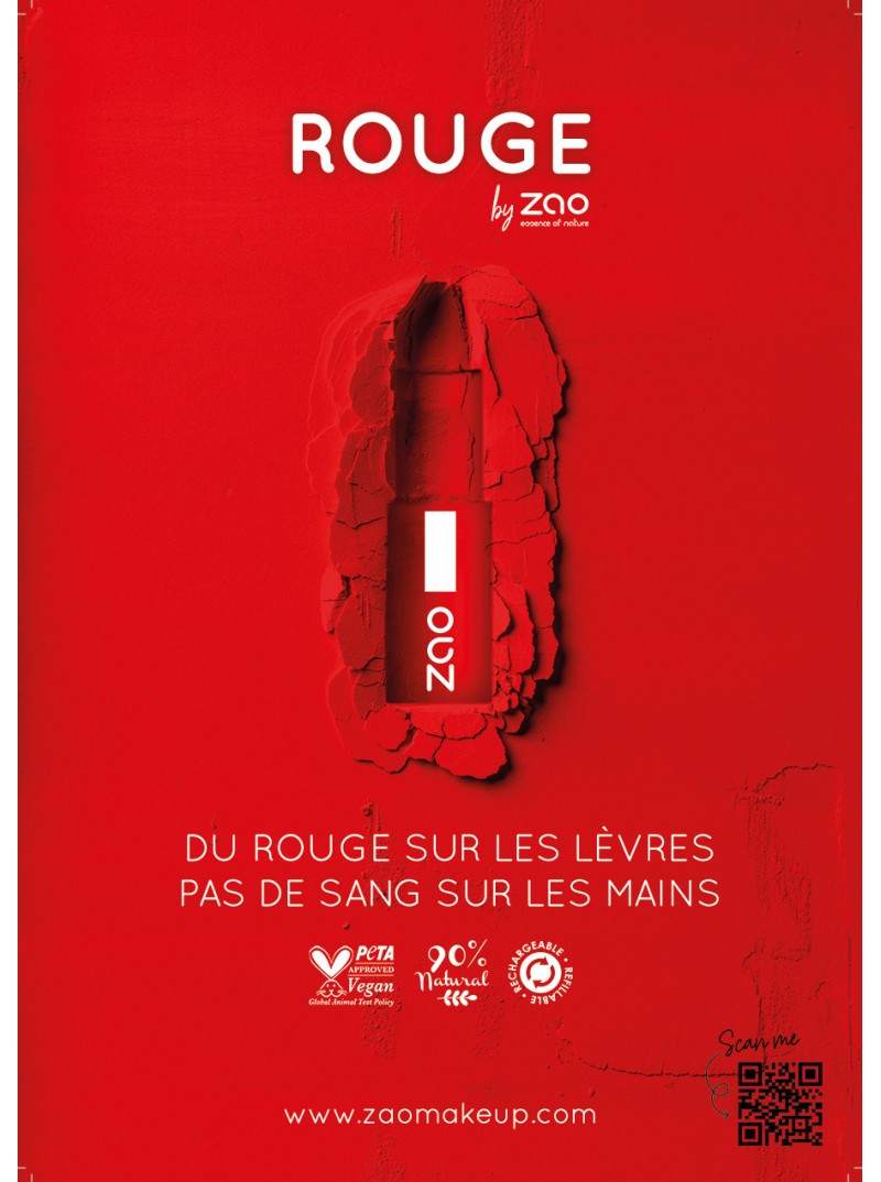 Zao - Rouge à Lèvres - 420 - L'Audacieux - Bambou (6)