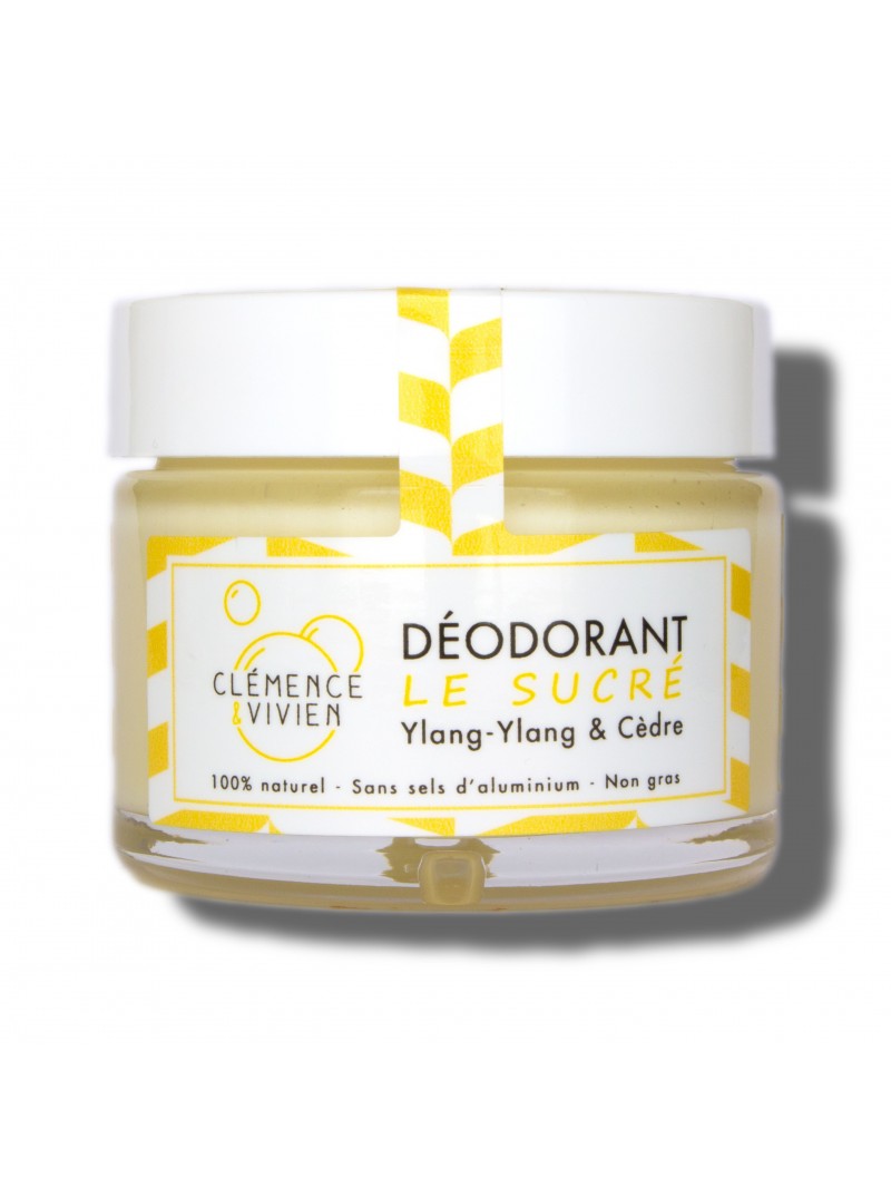 Clémence & Vivien - Déodorant Crème Le Sucré - 50 ml - Extérieur