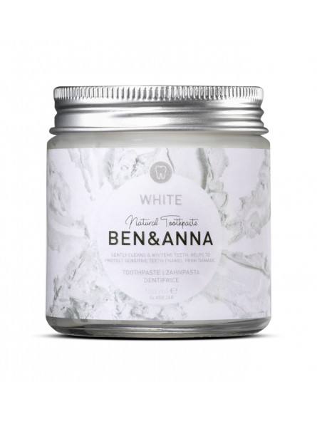Ben & Anna - Dentifrice Gel White (Blanc) - 100 ml